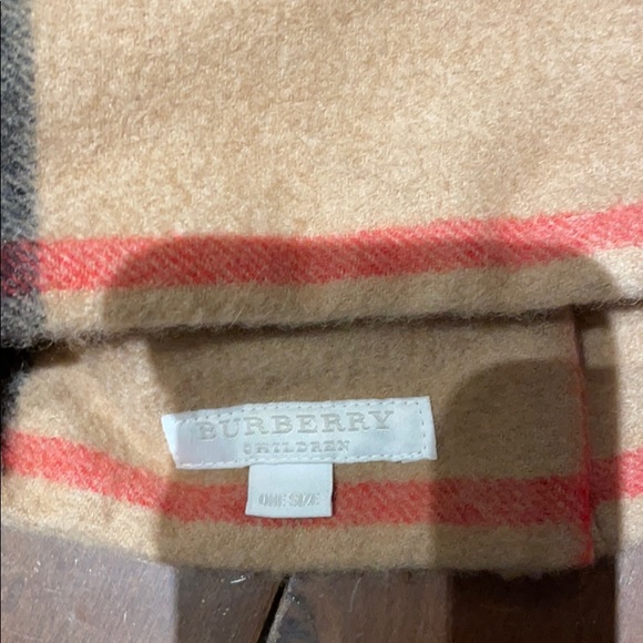 Burberry Classic Check Snug Scarf Neck Warmer in Beige, Black, Red, White - Picture 2 of 3